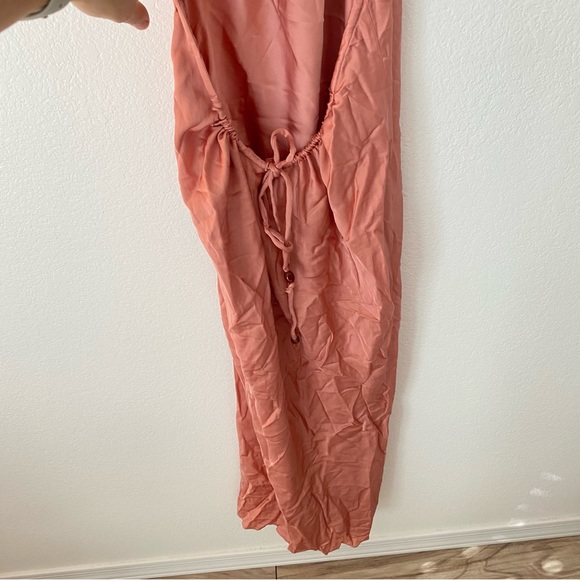 Song of Style Rosalind Halter Satin Maxi Dress Size XS - Picture 3 of 7